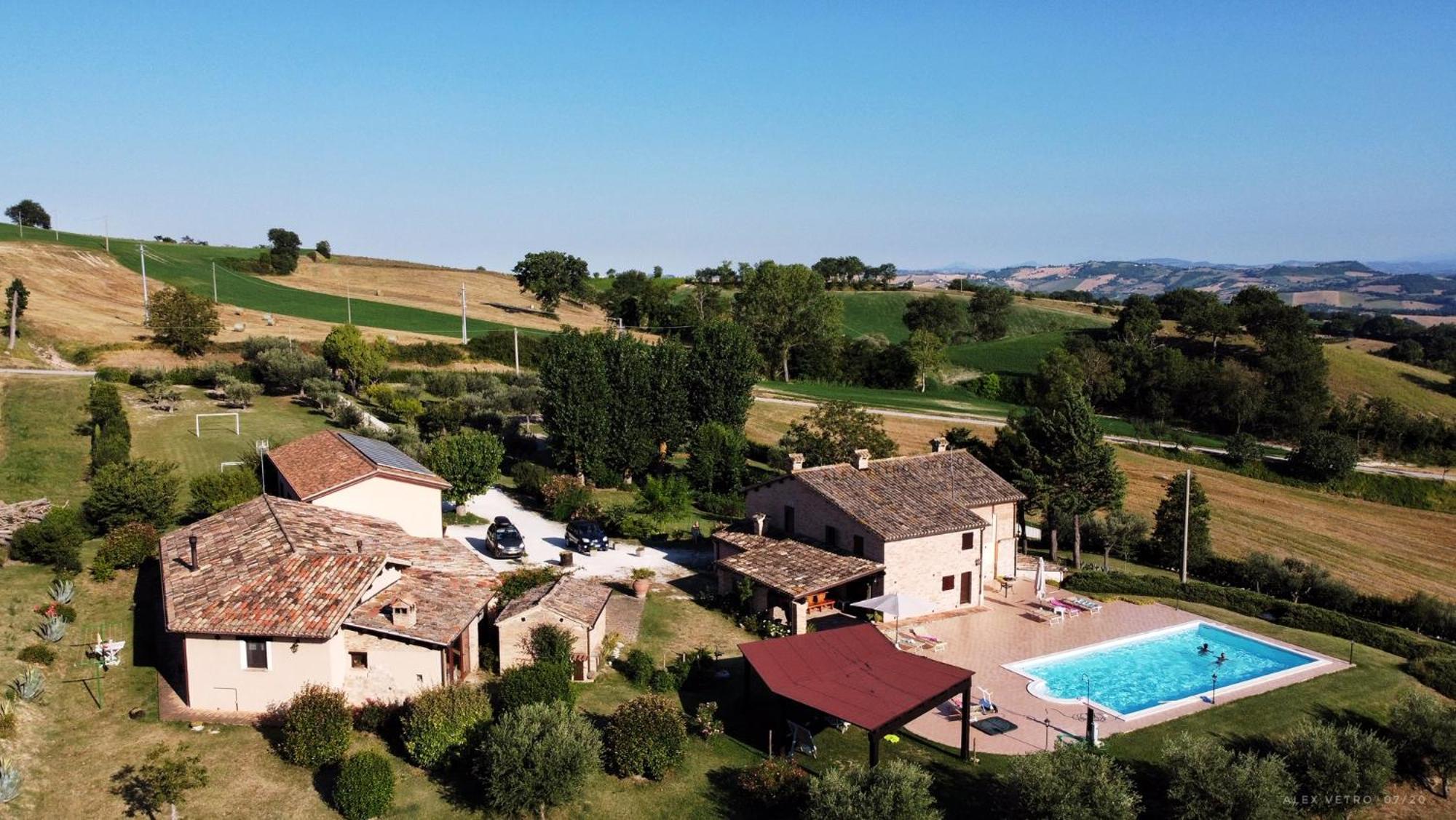 Agriturismo Villa Rosetta San Severino Marche Dış mekan fotoğraf